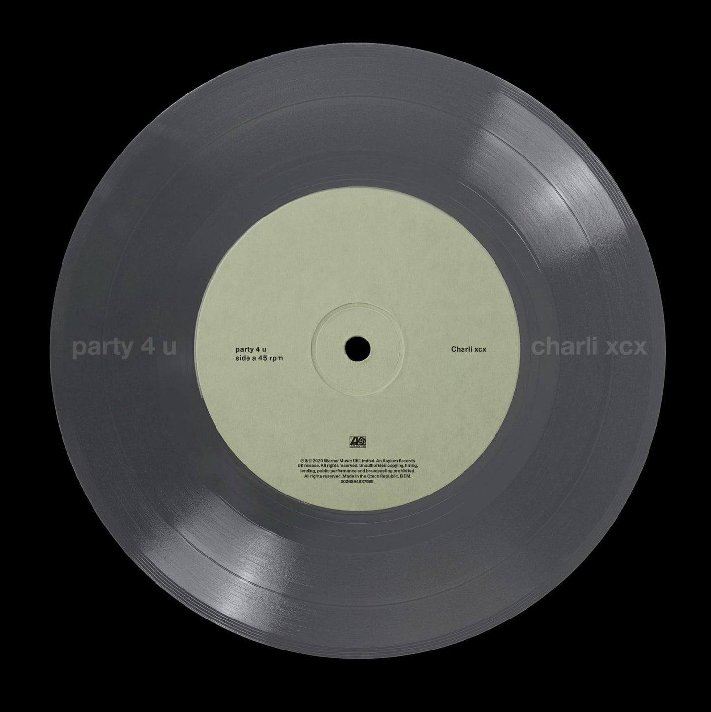 Charli XCX party 4 u 7" LP Vinile Edizione Limitata RSD2026 Pre Order Dal 18 Aprile