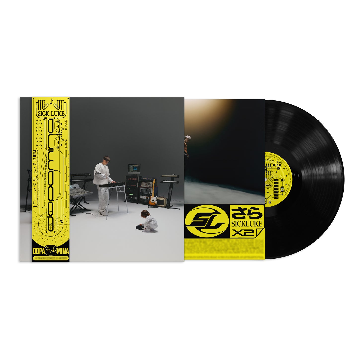 Sick Luke Dopamina LP Vinile Nero