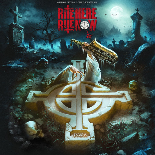 GHOST - RITE HERE RITE NOW - 2LP OPAQUE SILVER VINYL INDIE EXCLUSIVE LTD. ED.