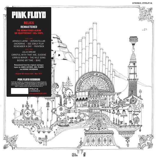Pink Floyd Relics  180gr. LP Vinile Nero  Ristampa Sony