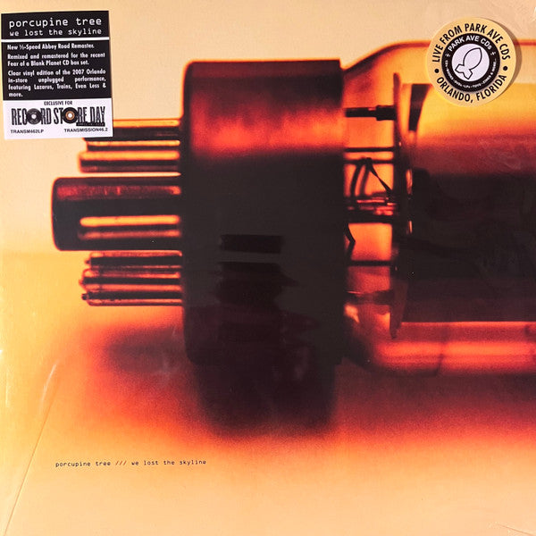 Porcupine Tree We Lost The Skyline LP Vinile RSD 2026 Half-Speed Mastered Crystal Clear Vinyl edition