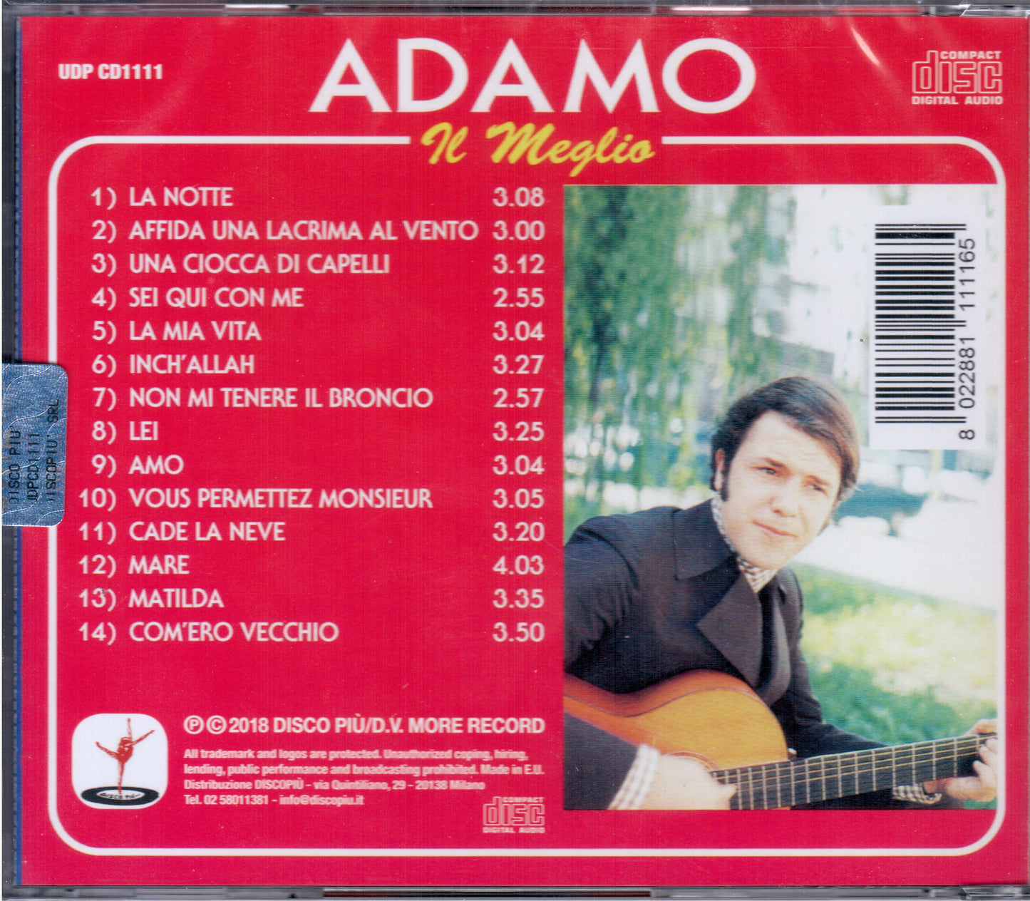 Adamo Il Meglio CD