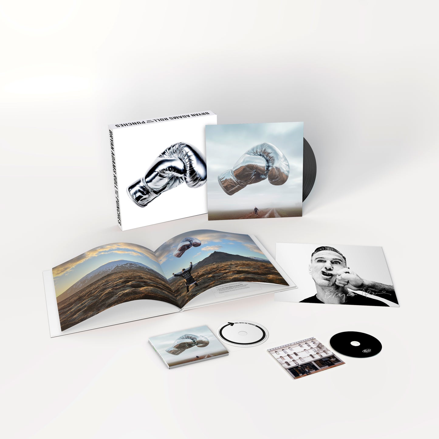 Bryan Adams Roll With The Punches Deluxe Box CD + LP Limitato Autografato Pre Order Dal 29 Agosto