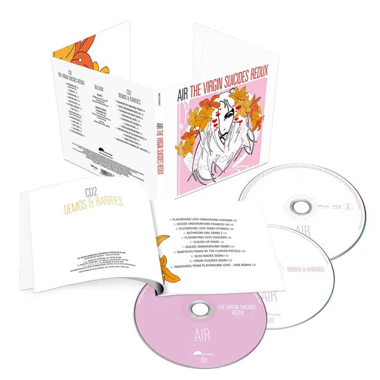 Air The Virgin Suicides Redux 25th Anniversary Edition Doppio CD + Blu-Ray Audio