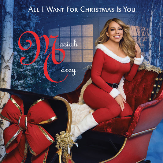 Maria Carey All I Want For Christmas 30th Anniversario Vinile Dodici Pollici