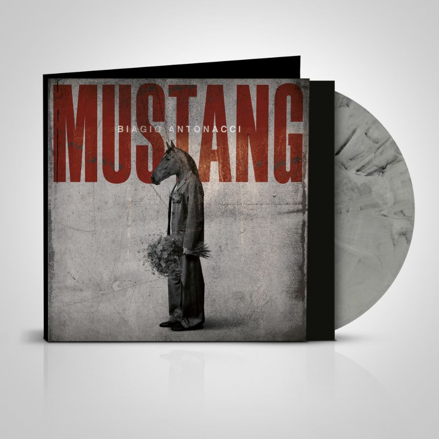 Biagio Antonacci Mustang LP Colorato Grigio Marmorizzato Pre Order Dal 25 Settembre
