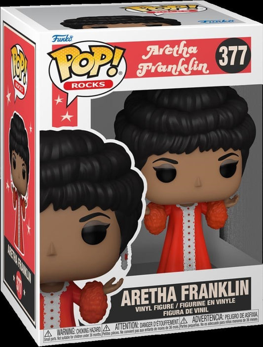 Funko Pop Aretha Franklin Rocks Vinyl Figure