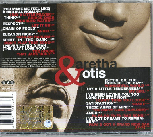 Aretha Franklin & Otis Redding  Aretha & Otis Doppio CD