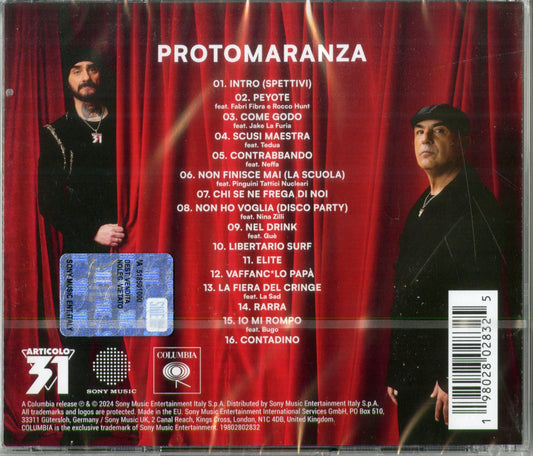 Articolo 31 Protomaranza CD Autografato Limitato