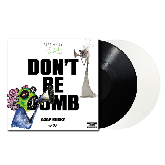 A$Ap Rocky Don'T Be Dumb 2 LP Vinile colorato Bianco e Nero  Pre Order Dal 10 Aprile