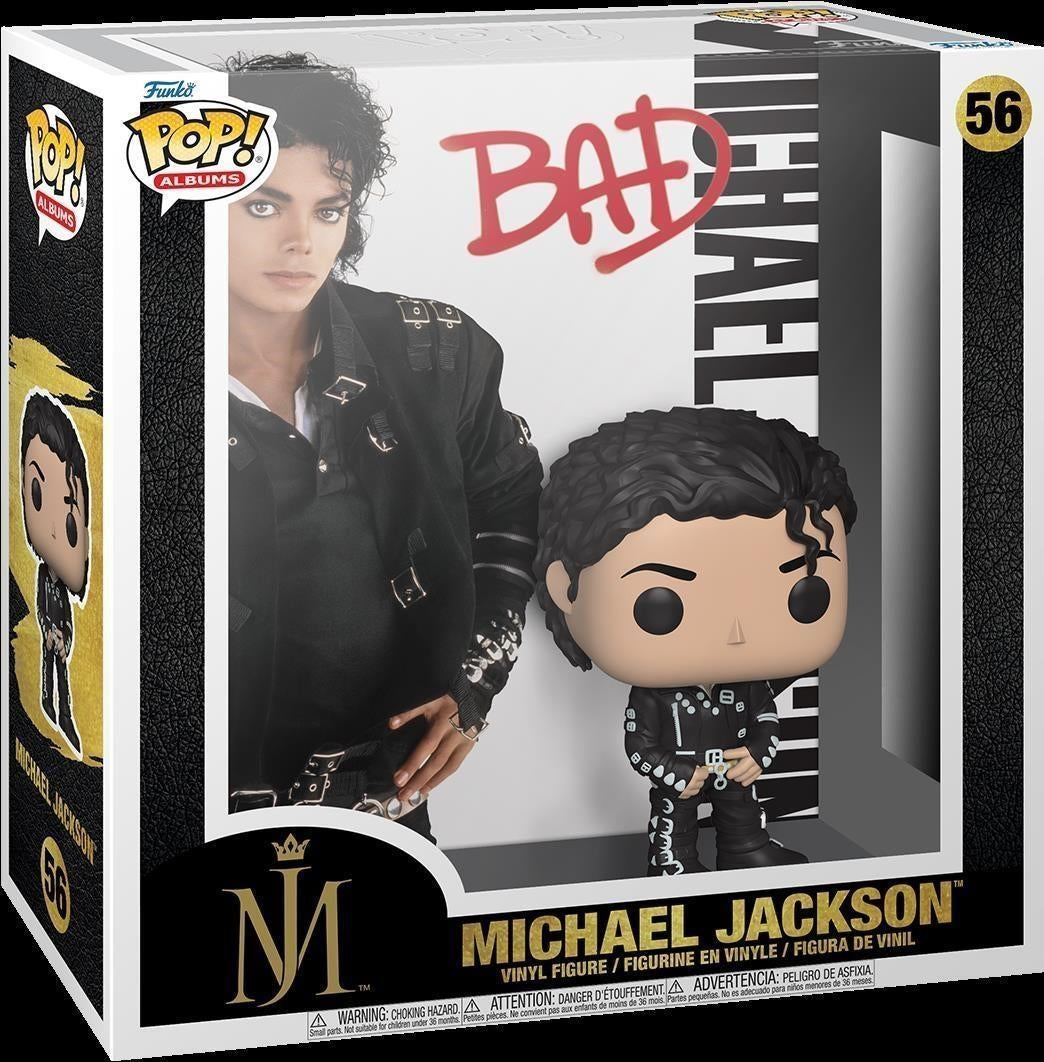 Funko Pop Michael Jackson Bad Copertina Album Vinyl Figure Limitato