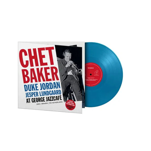 Baker Chet At George Jazzcafe , Arnhem, 1983, The Netherlands LP Vinile Blu Edizione Limitata RSD2026 Pre Order Dal 18 Aprile