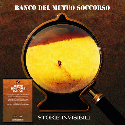 Banco Del Mutuo Soccorso Storie Invisibili Vinile Giallo Trasparente 180Gr. Numerato Autografato Limitato