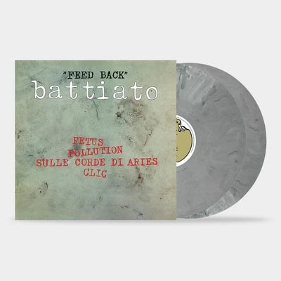 Franco Battiato Feed Back 2 LP Vinile 180 Gr. Edizione Limitata Numerata Colorata White mix black RSD 2025 Pre-Orde  Dal 12 Aprile