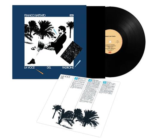 Franco Battiato La Voce Del Padrone LP Nero Remaster Pino "Pinaxa" Pischetola