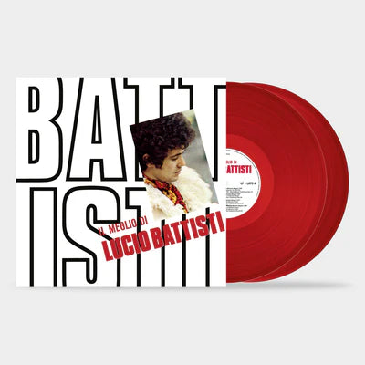 Lucio Battisti Il Meglio Di Lucio Battisti 2LP Vinile 180gr Rosso Numerato 192KHz RSD2026 Pre Order Dal 18 Aprile