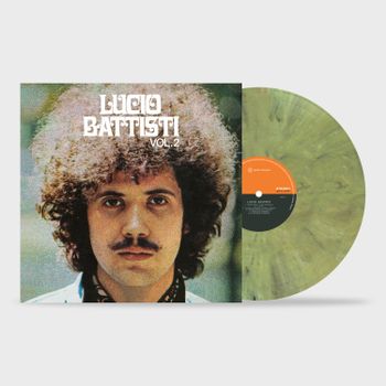 Lucio Battisti Vol.2 Vinile Marmorizzato Giallo Bianco E Nero 180Gr. Ristampa 2025