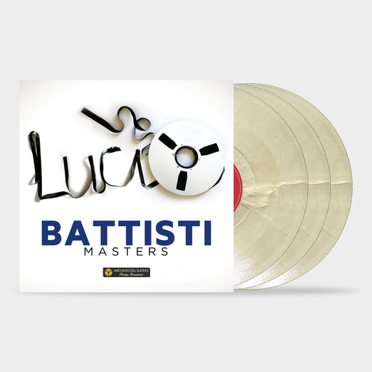 Lucio Battisti Masters Triplo Vinile Bianco 180Gr Limitato Rimasterizzato