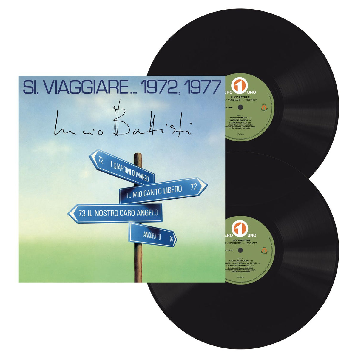 Lucio Battisti – Sì, viaggiare… 1972, 1977 | 2LP vinile nero | In offerta