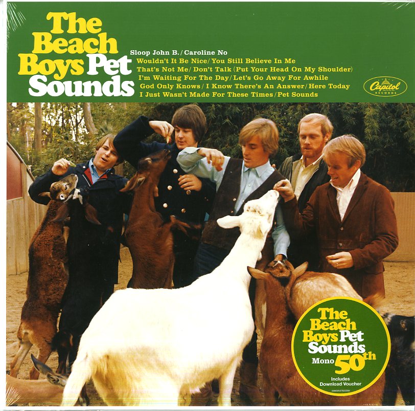 Beach Boys Pet Sounds 50Th Anniversario LP Mono