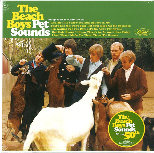 Beach Boys Pet Sounds 50Th Anniversario LP Mono