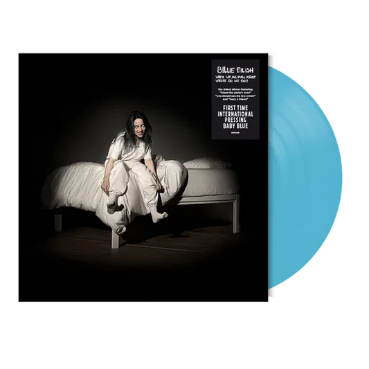 Billie Eilish When We All Fall Asleep, Where Do We Go? Vinile Colorato Azzurro Limitato Biovynil LP Pre Order Dal 1 Maggio