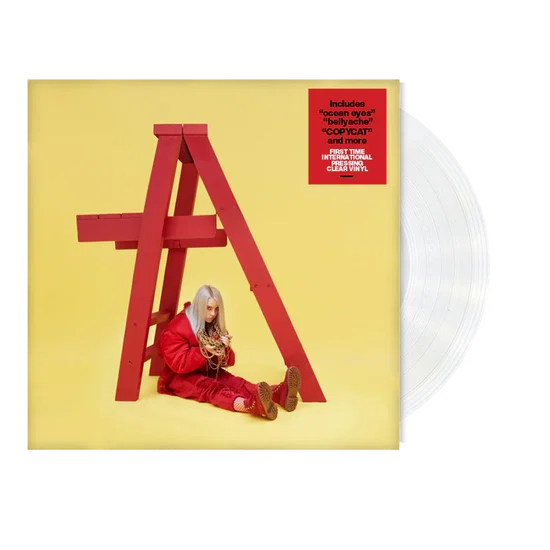 Billie Eilish Dont Smile at Me Vinile Trasparente Limitato Biovinyl LP