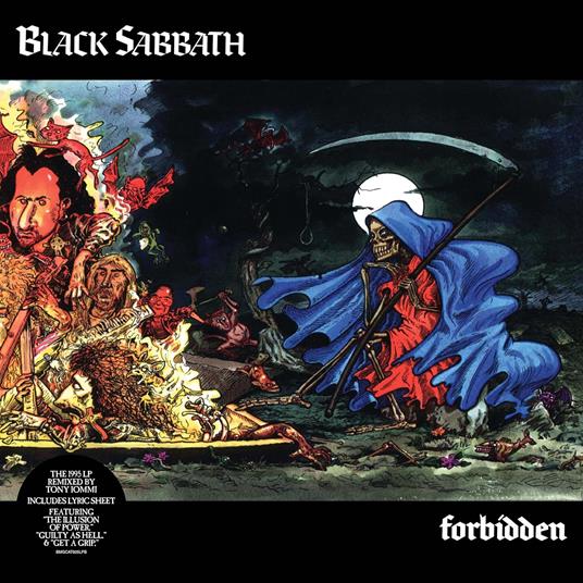 Black Sabbath Forbidden Vinile Nero Ristampa 2025 Pre Order Dal 21 Marzo