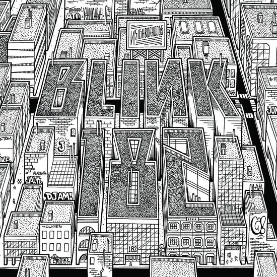 Blink 182 Neighborhoods LP Nero HQ Importazione UK