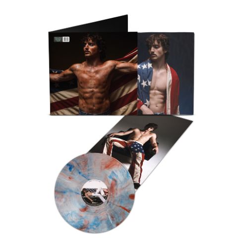 Benson Boone American Heart Vinile Rosso Bianco & Blu Splatter LP Gatefold Limitato