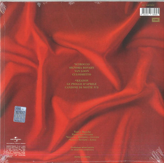 Francesco Guccini Signora Bovary LP Vinile Nero