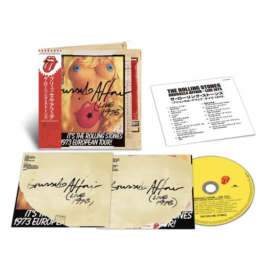 Rolling Stones – Brussels Affair (Live 1973) | SHM-CD | LTD Edition Miniature LP Pre Order dal 25 Settembre