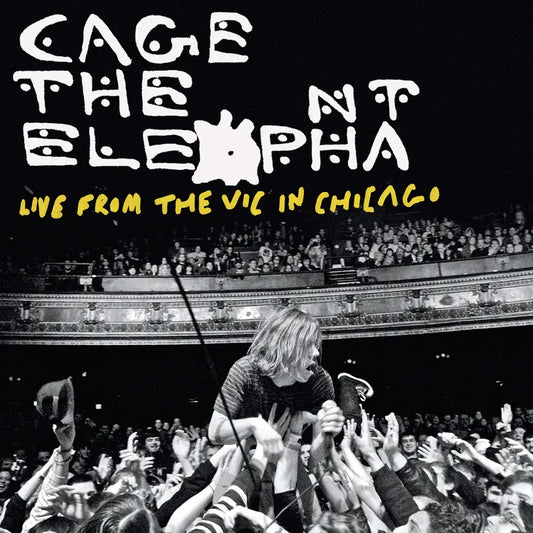 Cage The Elephant Live From The Vic In Chicago 2 LP Vinile Colorato giallo con schizzi neri Edizione Limitata Black Friday 2025  Pre-Order dal 28/11