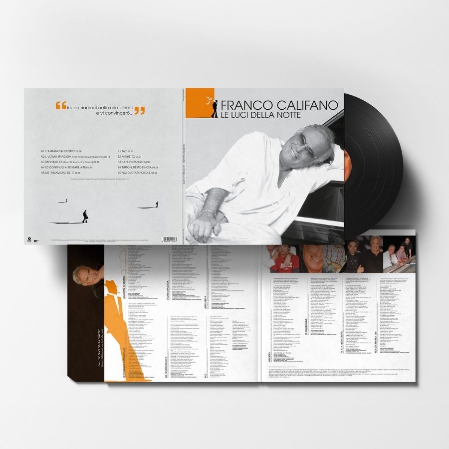Franco Califano – Le Luci Della Notte LP Vinile Nero Pre Order Dal 18 Settembre