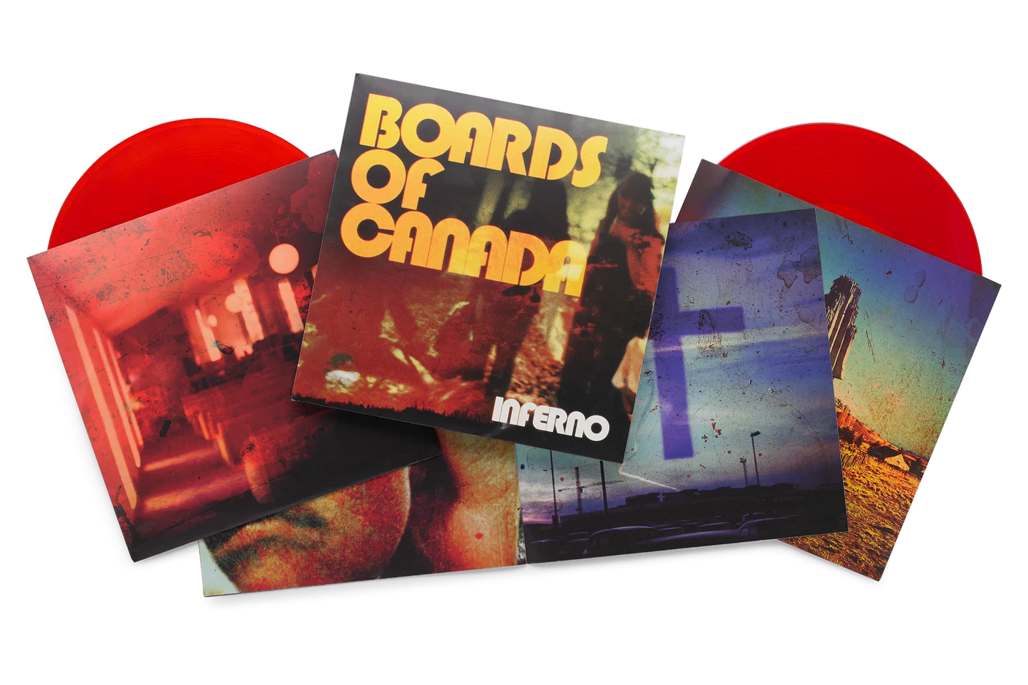 Boards Of Canada Inferno LP Doppio Vinile Rosso Trasparente Limitato Pre Order Dal 29 Maggio