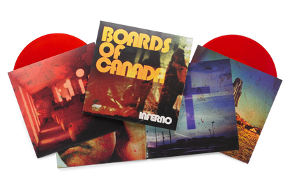 Boards Of Canada Inferno LP Doppio Vinile Rosso Trasparente Limitato Pre Order Dal 29 Maggio
