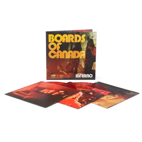 Boards Of Canada Inferno LP Doppio Vinile Rosso Trasparente Limitato Pre Order Dal 29 Maggio