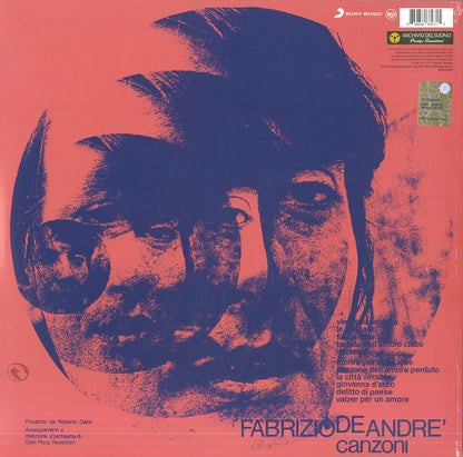 Fabrizio De André – Canzoni | LP vinile nero