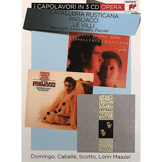 Cavalleria Rusticana Pagliacci Le Villi Cofanetto 3 Cd Limitato