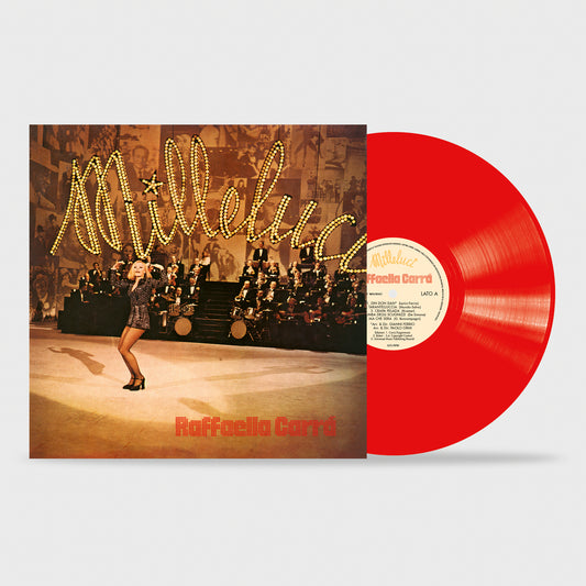 Raffaella Carra' Milleluci 50Th Anniversario Vinile Rosso Limitato