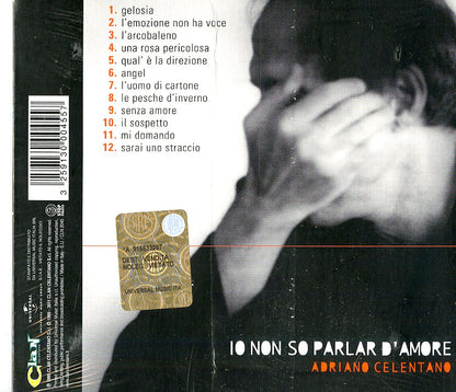 Adriano Celentano Io Non So Parlar D'Amore Remastered CD