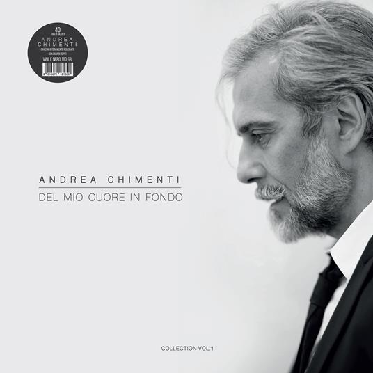 Andrea Chimenti Del mio cuore in fondo – Collection vol.1 Vinile Nero LP Pre Order Dal 6 Marzo 2026
