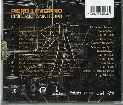 Artisti Vari Piero Litaliano. Cinquant'anni Dopo CD