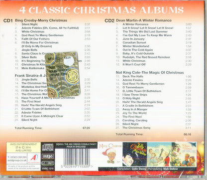 Bing Crosby / Frank Sinatra / Dean Martin / Nat King Cole - Four Classic Christmas Albums (2 CD)