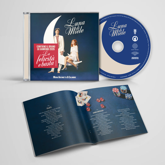 Maria Antonietta & Colombre Luna Di Miele CD Jewelbox Sanremo 2026 Pre Order Dal 27 Febbraio