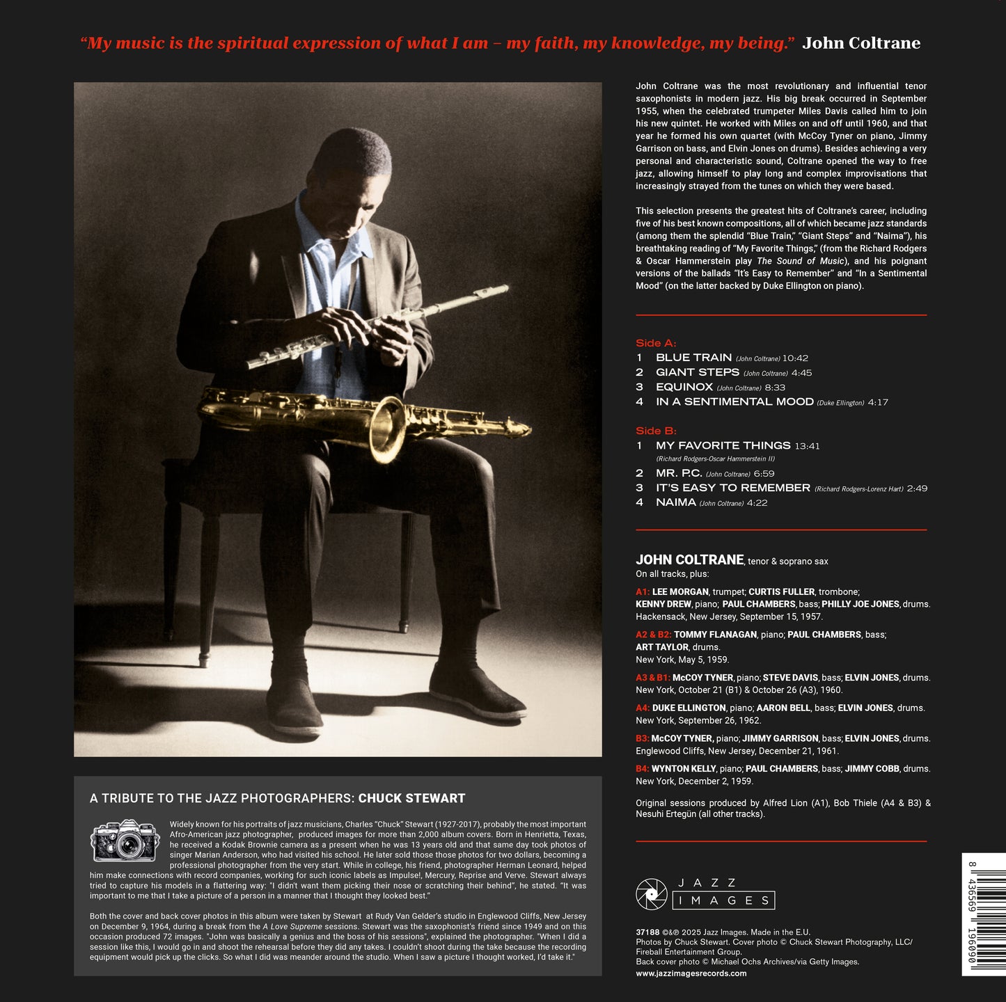 John Coltrane Essential Coltrane Vinile Rosso 180 Gr. Limitato LP