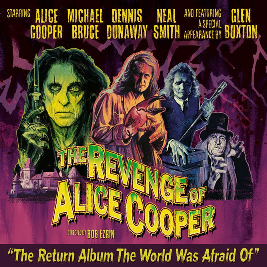 Alice Cooper The Revenge Of Alice Cooper Doppio Vinile Viola Marmorizzato Limitato Esclusiva Indie Pre Order Dal 25 Luglio
