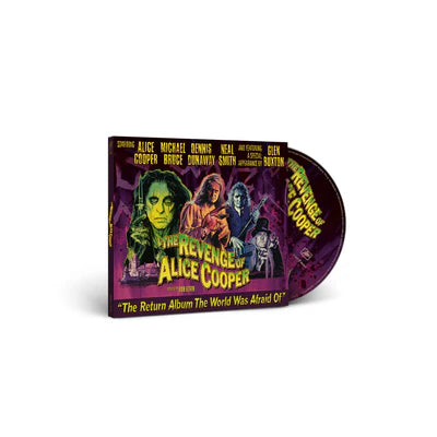 Alice Cooper The Revenge Of Alice Cooper  Limited Box Set CD, 7inch Vinyl, Art Print, T-Shirt Pre Order Dal 25 Luglio