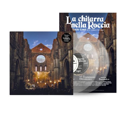 Lucio Corsi La Chitarra Nella Roccia Lucio Corsi Dal Vivo All'Abbazia Di San Galgano Doppio Vinile Trasparente 180Gr. Limitato