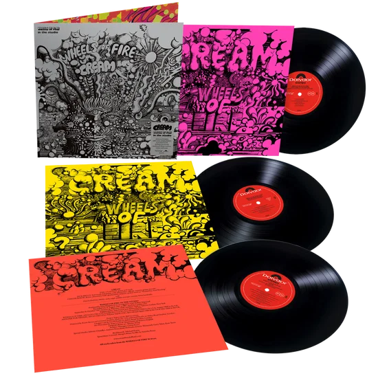 Cream Wheels of Fire The Studio Edition 3 Lp Expanded Edition Pre Order Dal 12 Giugno